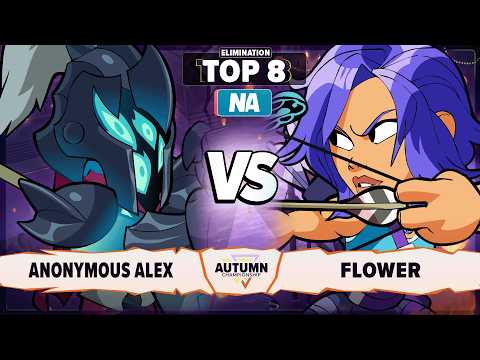 Flower vs Anonymous Alex - Elimination Top 8 - Autumn Championship 2025 - NA 1v1