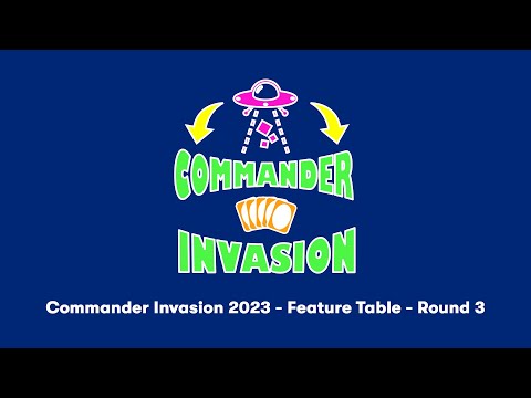 Commander Invasion 2023 – Round 3 – Feature Table | cEDH Tournament | Magic the Gathering
