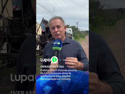 Prefeito Elbert Holanda anuncia R$ 2,5 milhões em obras de asfaltamento para ampliar pavimentação: