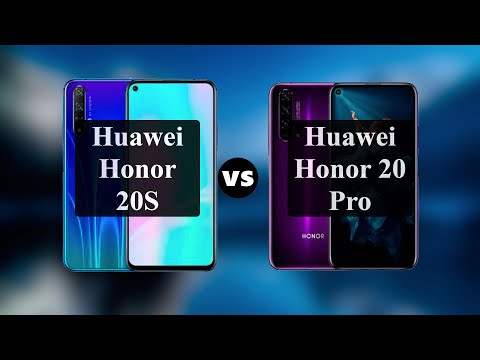 Huawei Honor 20S vs Huawei Honor 20 Pro: Comparison