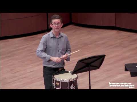 2020-2021 Texas All State Percussion Snare Drum Etude Tutorial