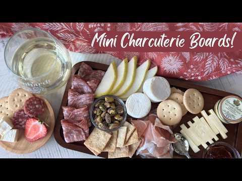 How to Make Mini Charcuterie Boards and Must Have Items