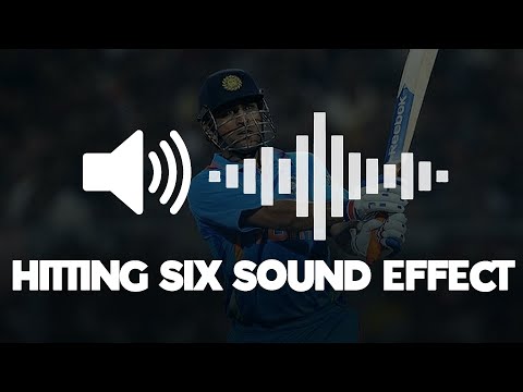Six hitting sound effect🔊🔊 | Ball hitting sound effect - Red-Ball Sports
