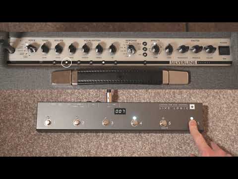 Blackstar Live Logic 6-button MIDI Footcontroller | Sweetwater