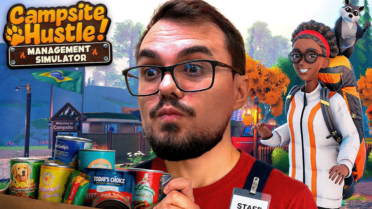 MONTEI UM MERCADO NUMA CIDADE MONTANHOSA - Campsite Hustle!