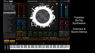 Video thumbnail for Tracktion BioTek Synthesizer Overview & Sounds Demos by SYNTH ANATOMY