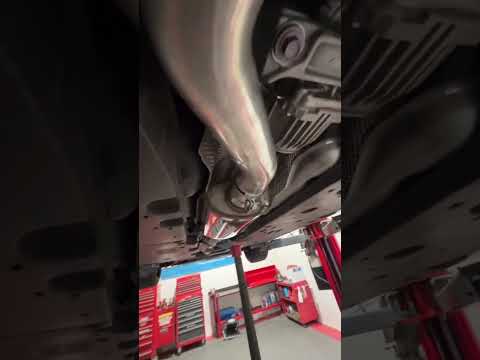 Installing AWE's Exhaust on the GR Corolla! #shorts
