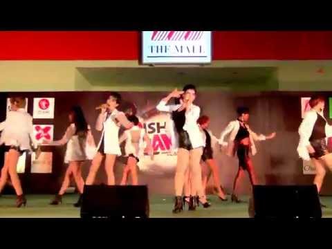 140803 TuRBow 'S' cover Nine Muses - Intro + News @OISHI Thailand Cover Dance 2014 (Audition)