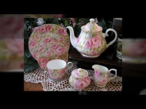 Heirloom english bone china tea sets
