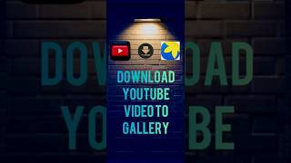 Download lagu How to download Youtube Videos in Gallery | Youtube Video Save in Gallery #shorts mp3 Download lagu How to download Youtube Videos in Gallery | Youtube Video Save in Gallery #shorts mp3