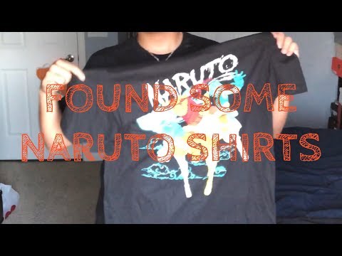 FOUND NARUTO SHIRTS AT BURLINGTON!🔥