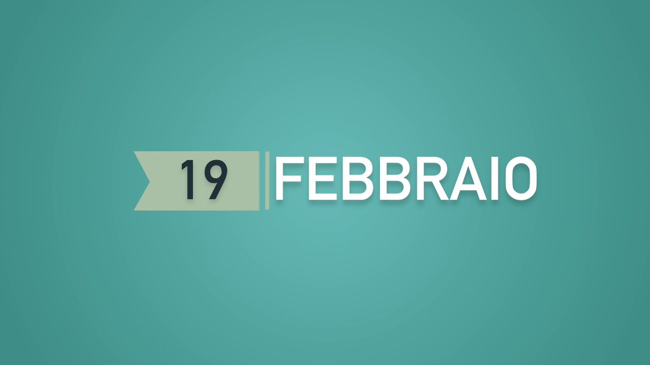 Meditazione Calendario “Parole di Vita” del 19 Febbraio 2021