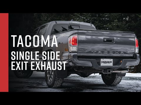 TOYOTA TACOMA // MBRP 3\" Cat-Back, Single Side Exit Overview