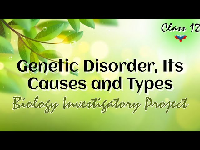 Understanding Genetic Disorders: Causes, Types, and Examples | Galaxy