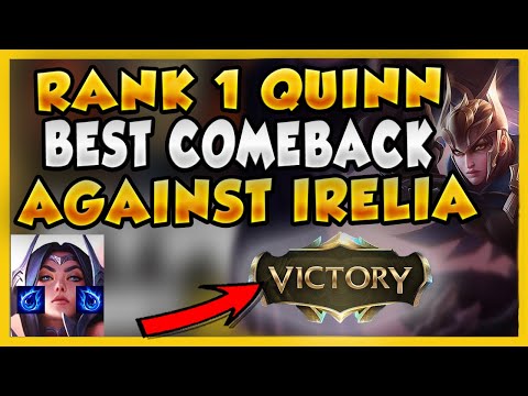 RANK 1 QUINN THIS IS THE GREATEST COMEBACK EVER! *WINNING WITH 4/25 TEAMMATES* - League of Legends
