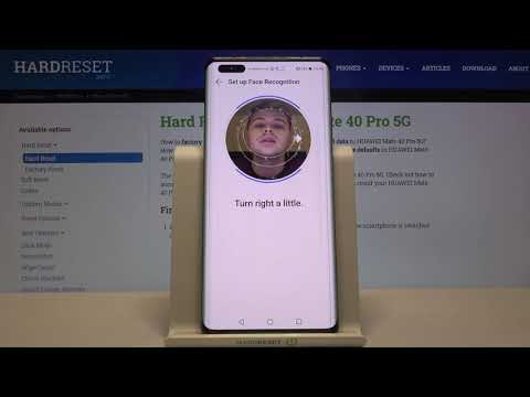How to Set Up Face Unlock on HUAWEI Mate 40 Pro 5G - Use Face Recognition