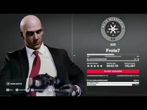 HITMAN 2 - Golden Handshake (2:10) SA