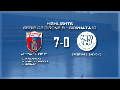 Atessa Calcio C5 - Sporting S. Salvo C5 7-0 - HIGHLIGHTS - Serie C2/B Giornata 10 - 13-12-25