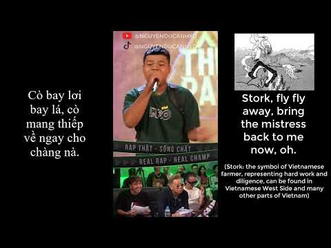 "Căn nhà tranh mái lá" explained by a native Vietnamese.