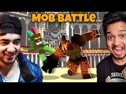 Extreme MOB BATTLE in Minecraft