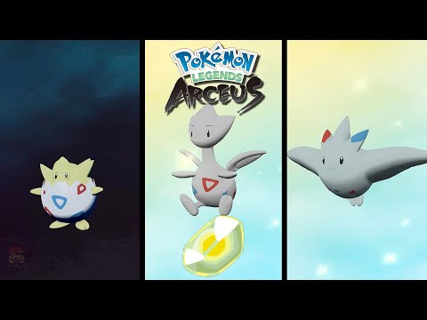 How to Find Togepi, Evolve into Togetic, Then Togekiss in Pokemon Legends Arceus