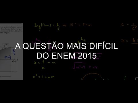 ENEM 2015: Questão 154 (Prova Azul)/Logaritmos