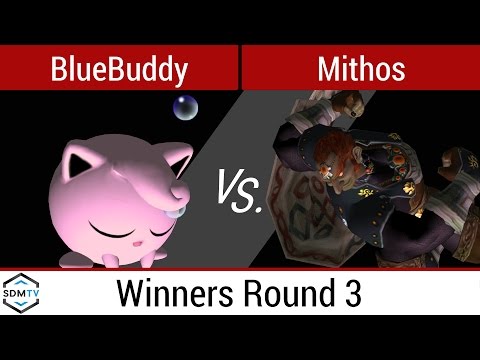 SDSU Biweekly 48 - BlueBuddy (Jigglypuff) vs. Mithos (Ganondorf) - SSBM WR3 - Smash Melee