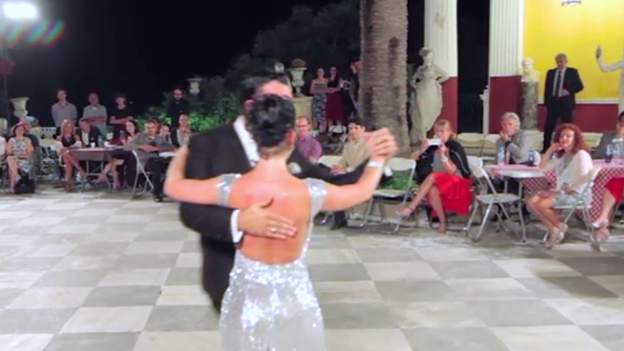 Todos Tango Festival Corfu 2016 ~ Anibal Lautaro y Valeria Maside "Dichas que Vivi - Rodolfo Biagi"