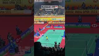 Download lagu Anthony Sinisuka Ginting VS Kunlavut Vitidsarn  🇮🇩vs🇹🇭  at INDIA OPEN 🇮🇳 2023 mp3