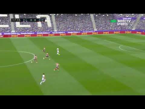 Valladolid 1 Atlético de Madrid 0 Anotó Óscar Plano