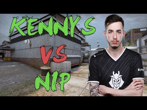 CSGO: POV G2 kennyS vs NiP (34/21) cache @ DH Masters Malmö 2017