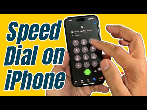 How To Set Speed Dial On iPhone 16 In Seconds!