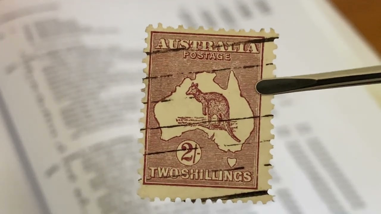 Kangaroo and Map stamps - some values and flaws 