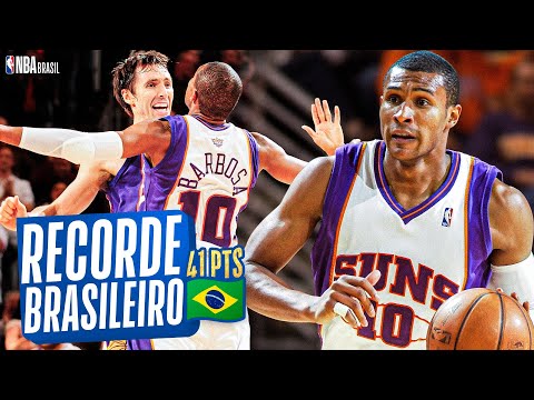 LEANDRINHO BARBOSA, the Brazilian with the RECORD FOR MOST POINTS in NBA HISTORY 🏀🇧🇷