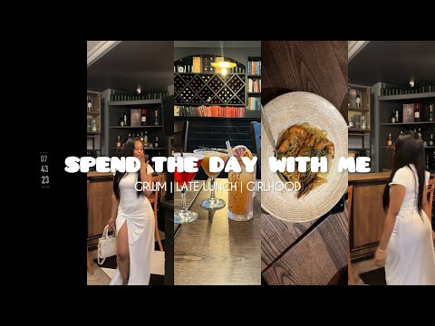 VLOG | GRWM | LATE LUNCH | GIRLHOOD.