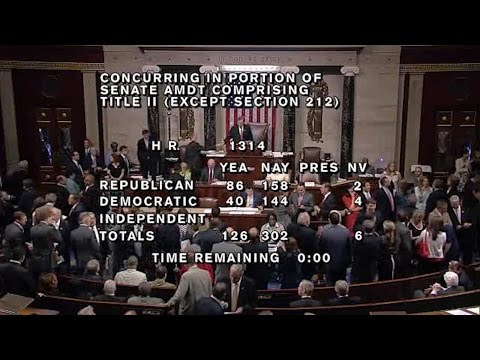 House Rejects TAA, Will Vote Again Next Week