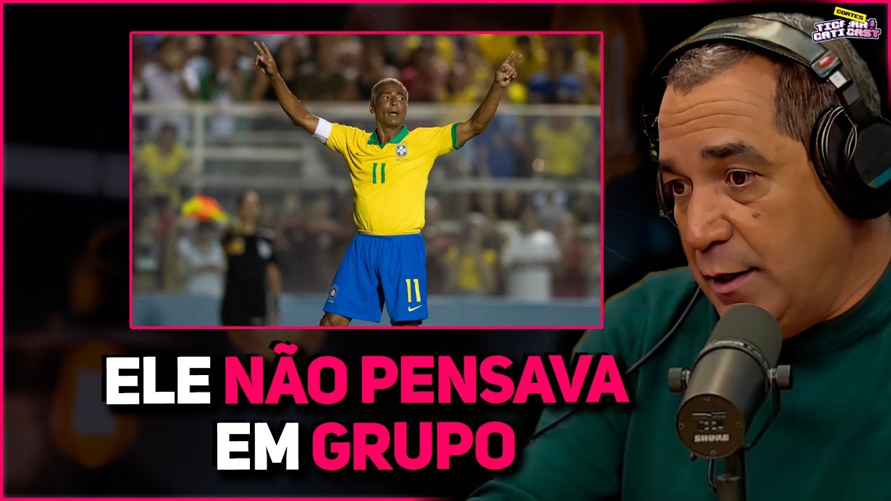 O ROMÁRIO ACHAVA QUE ELE ERA MELHOR QUE TODO MUNDO