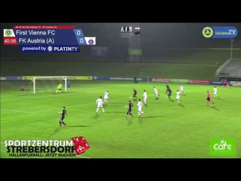 28.10.16 First Vienna FC - FK Austria (A) - Highlight  (1. Halbzeit / 40:16) am 28.10.2016 19:42