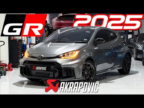 2025 GEN2 TOYOTA GR YARIS AKRAPOVIC TITANIUM EXHAUST | EVENTURI INTAKE