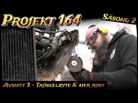 Tröskelbyte och lagar sista rosten på Volvo 164:an - Projekt 164 - Säsong 2 Avsnitt 3