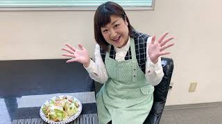 《料理動画》春キャベツのHOTシーザーサラダ
