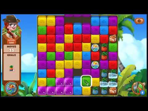 Lost Island Blast Adventure Level 146 - NO BOOSTERS 🏝️ | SKILLGAMING ✔️