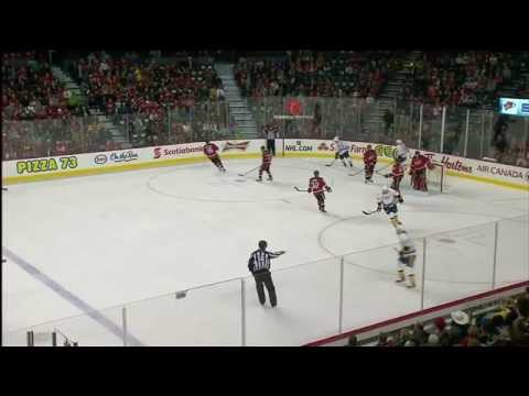 Game #151 Nashville Predators @ Calgary Flames 3-4 Highlights (31.10.2014)