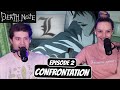 L SETS A TRAP Death Note Couple Reaction Ep 2 Confrontation
