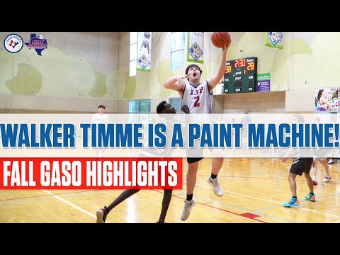WALKER TIMME IS A TRUE BACK TO THE BASKET BIG!