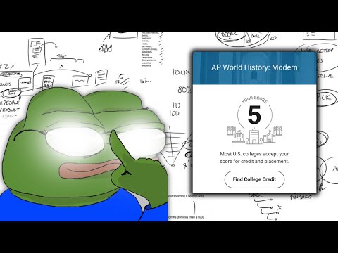 How I Answered ALL 55 AP World MCQs in 10 MINUTES ⚡