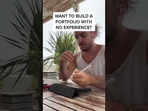 The FIRST 3 Steps to Build Your Design Portfolio WITHOUT ANY Experience