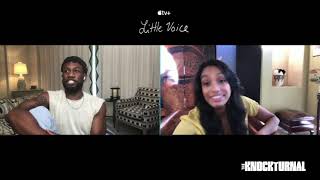 Shalini Bathina and Phillip Johnson Richardson Talk Starring in Apple + TV 'Little Voice' video
