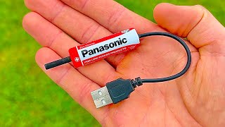 איך להכין מכונת ריתוך פשוטה עם סוללות 1.5V בבית! ממציא 101