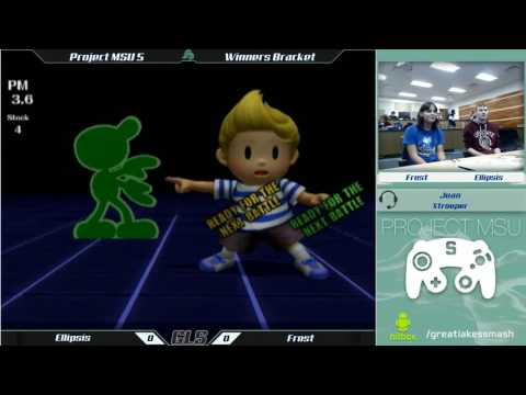 Project MSU 5 Bracket - Ellipsis (Game and Watch) vs. Frost (Lucas)
